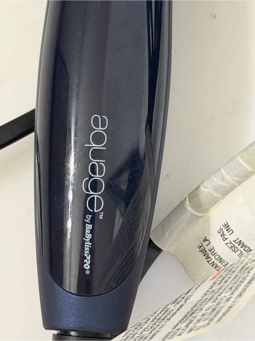 Aquage by BabyLiss Pro hot brush for straightening & styling hair tested & works - Picture 2 of 6